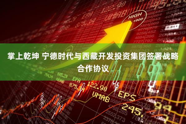 掌上乾坤 宁德时代与西藏开发投资集团签署战略合作协议